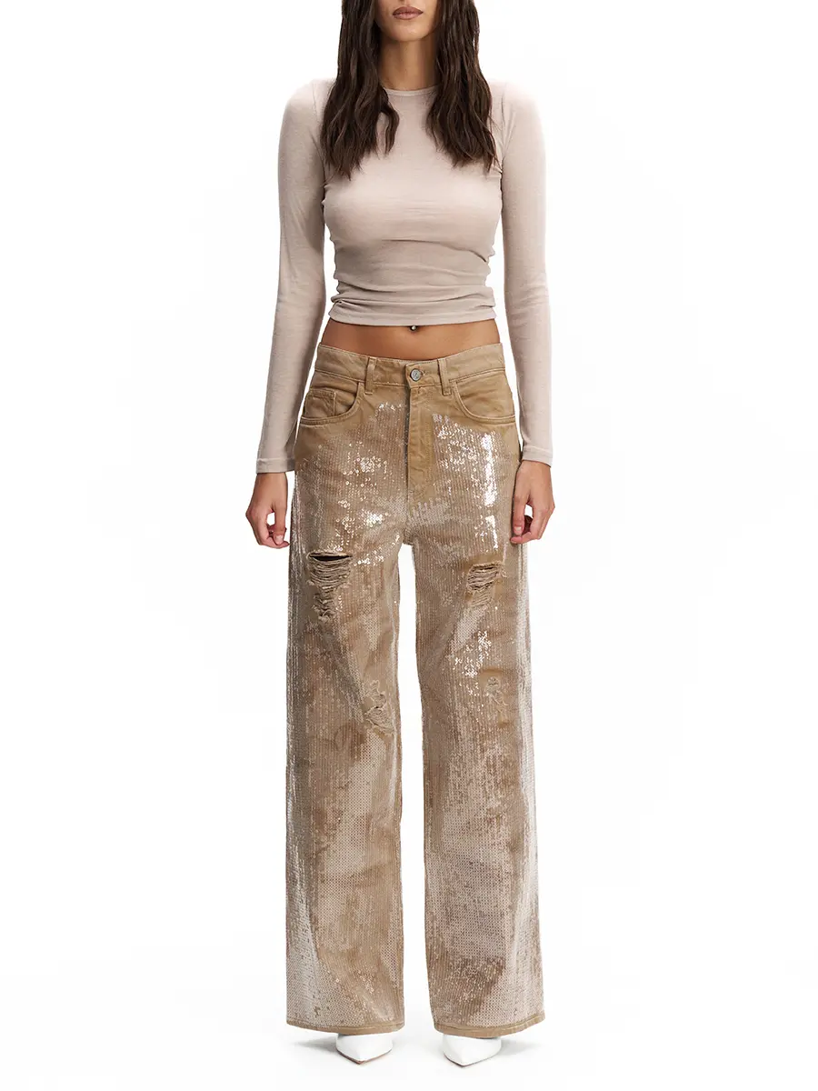 Джинсы хлопковые