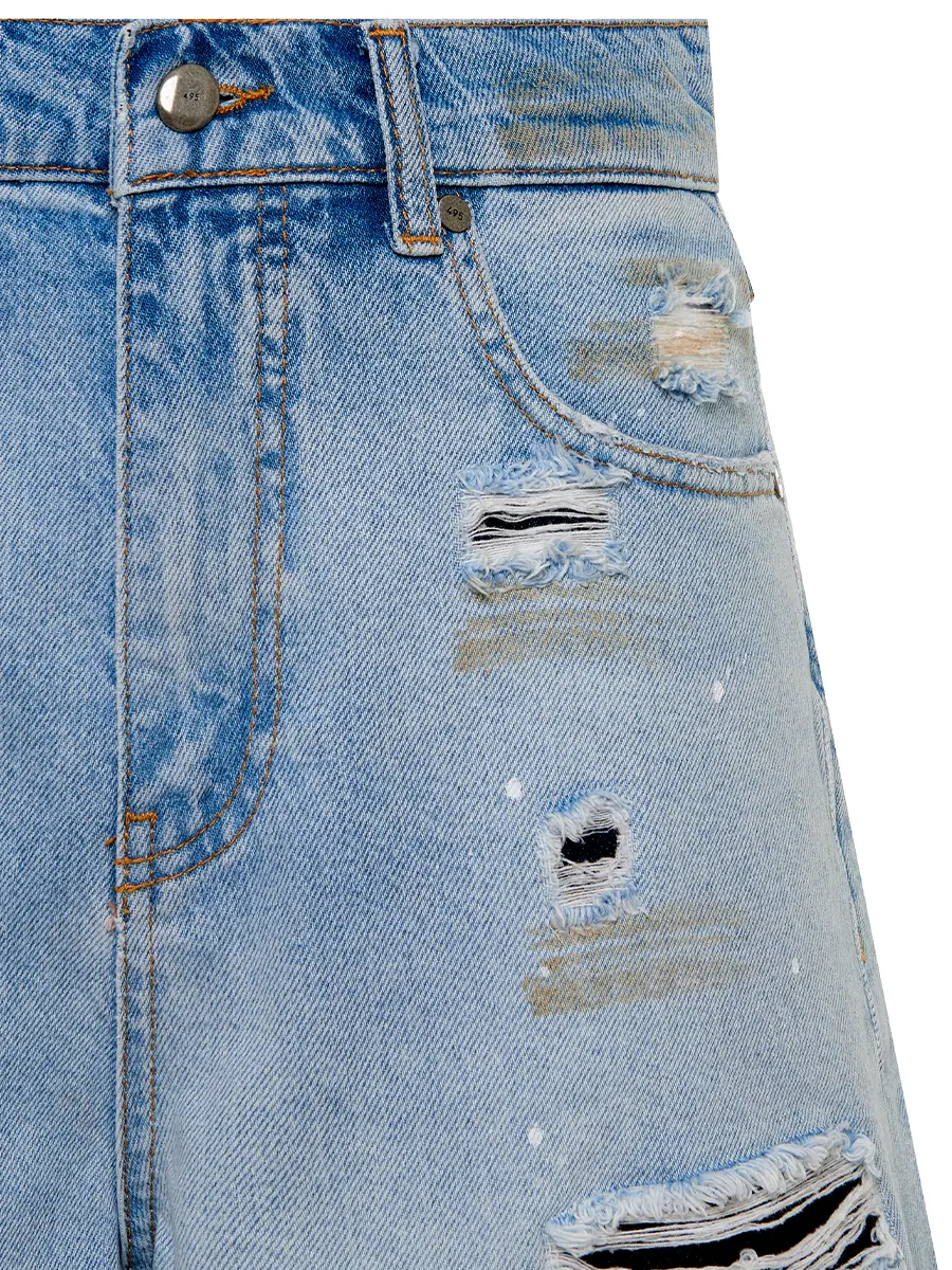 Шорты джинсовые