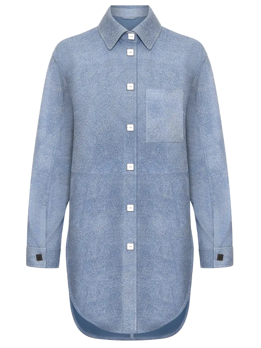 Рубашка кожаная