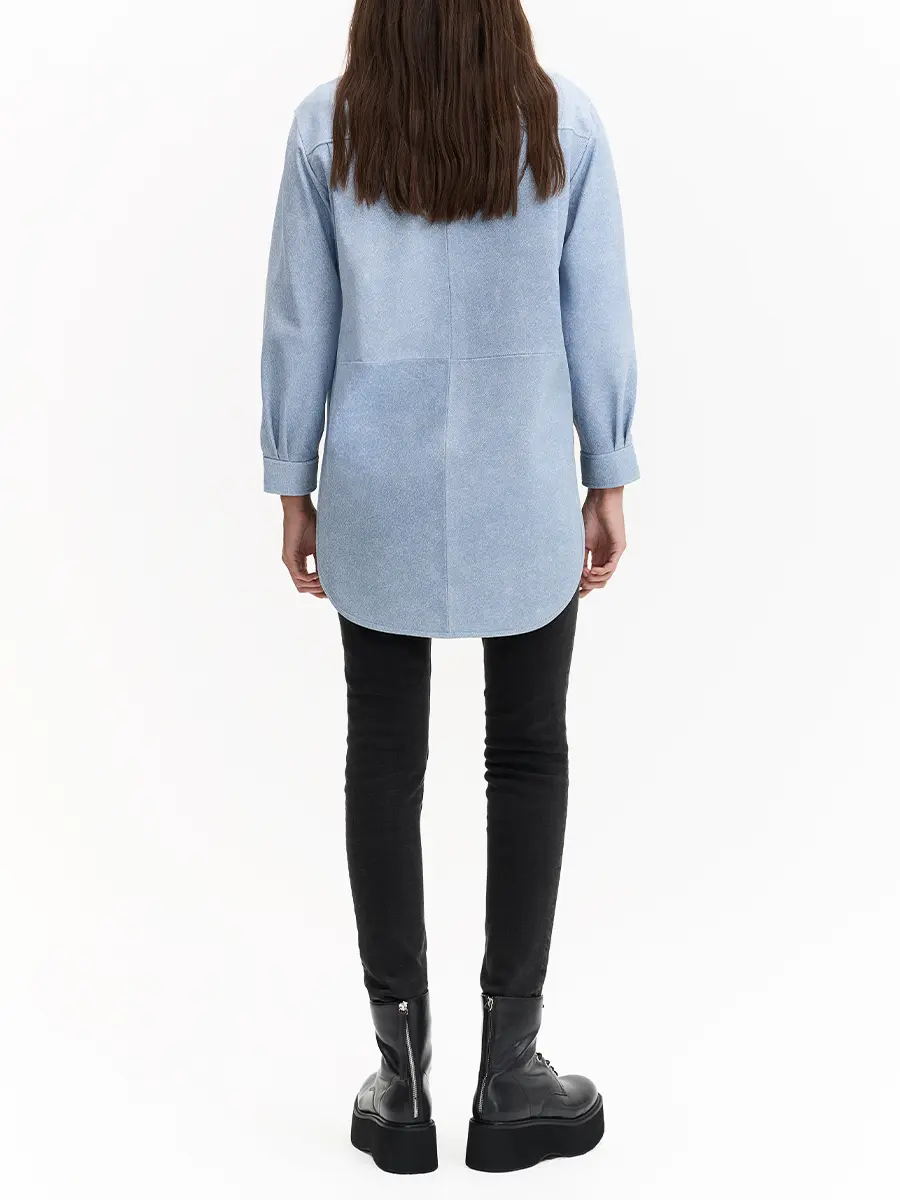 Рубашка кожаная