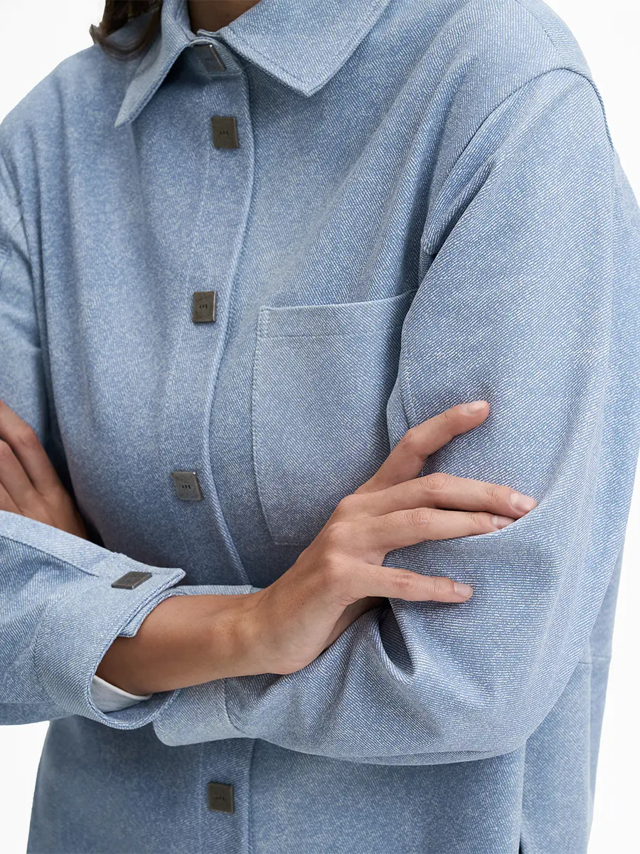 Рубашка кожаная