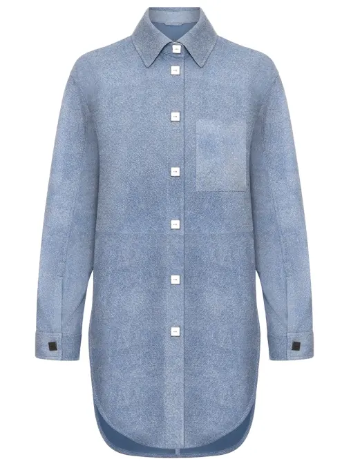 Рубашка кожаная 495