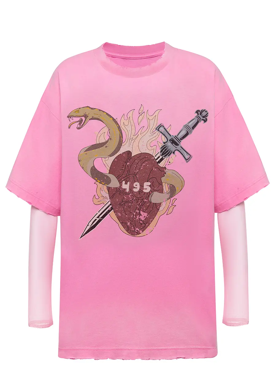 Лонгслив хлопковый