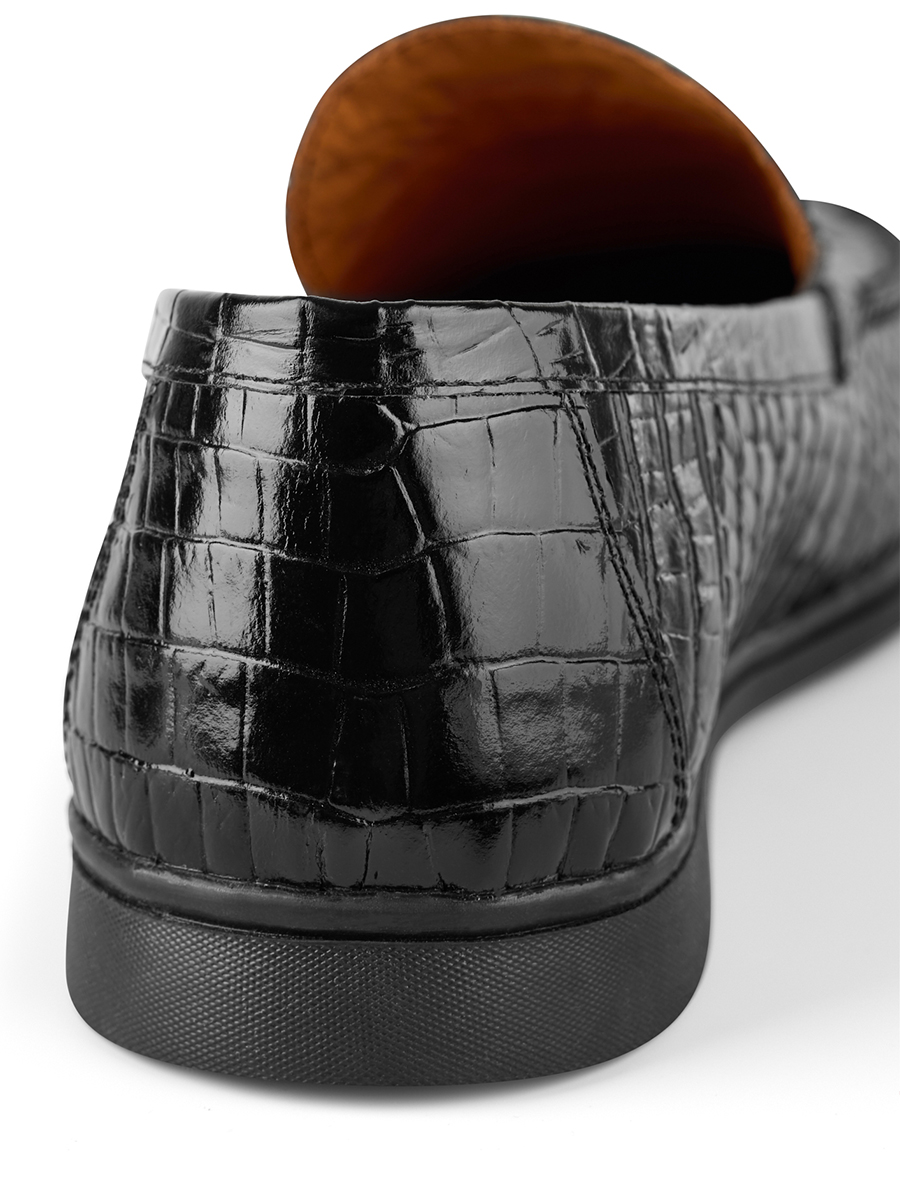 Лоферы кожаные