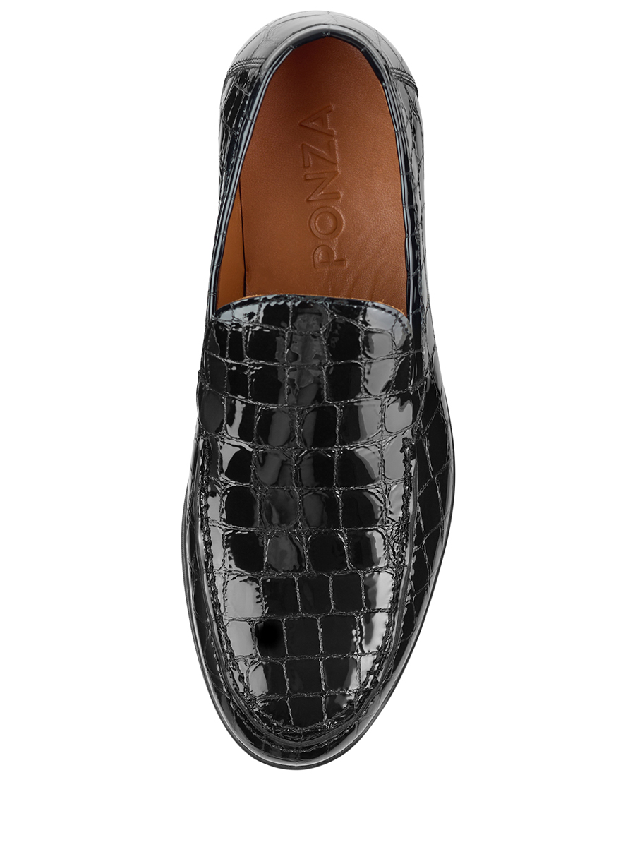 Лоферы кожаные