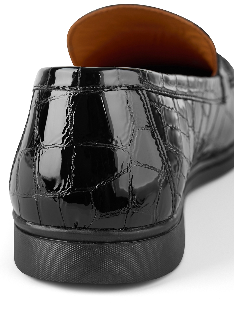 Лоферы кожаные