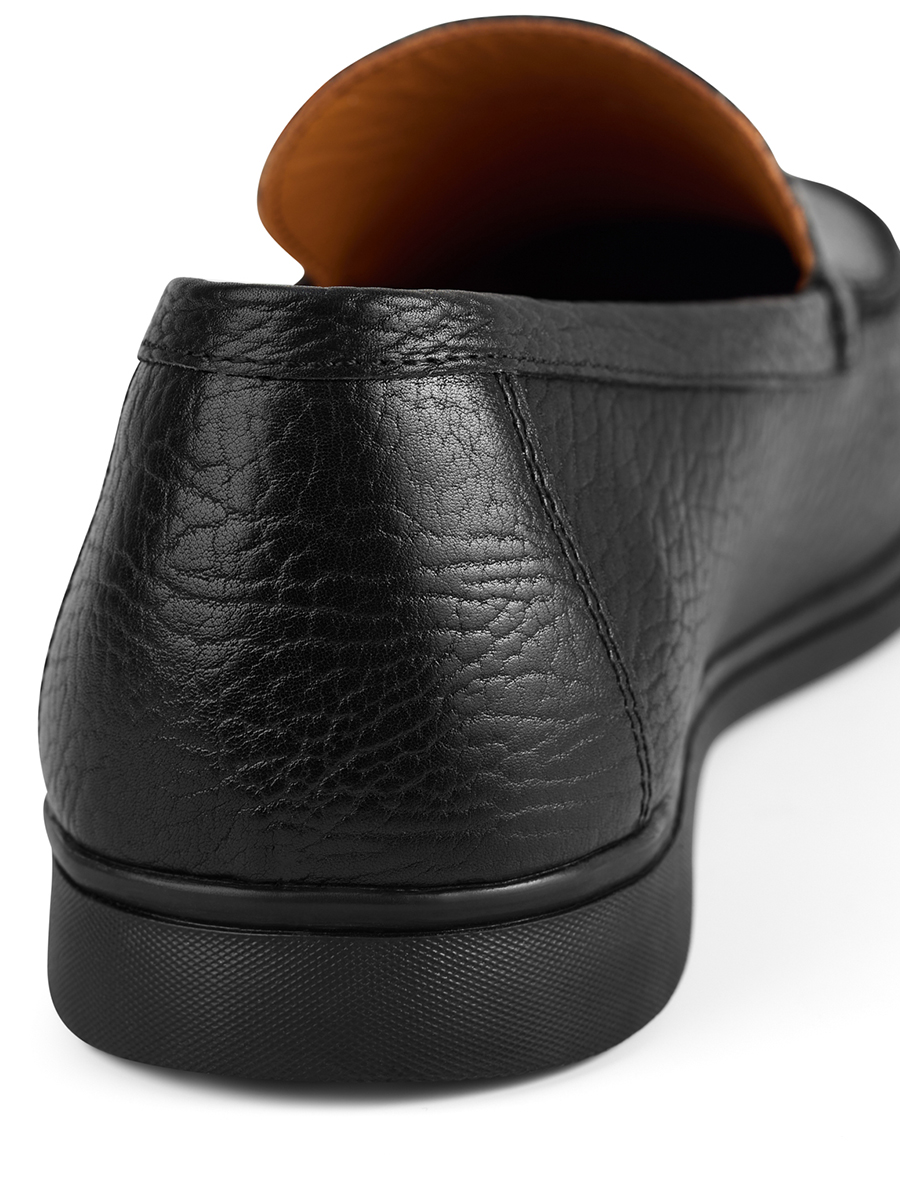 Лоферы кожаные