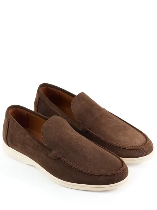 Лоферы замшевые PONZA