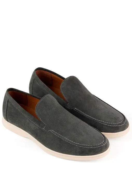 Лоферы замшевые PONZA