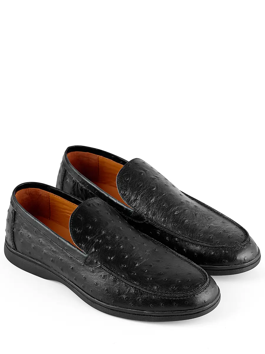 Лоферы кожаные