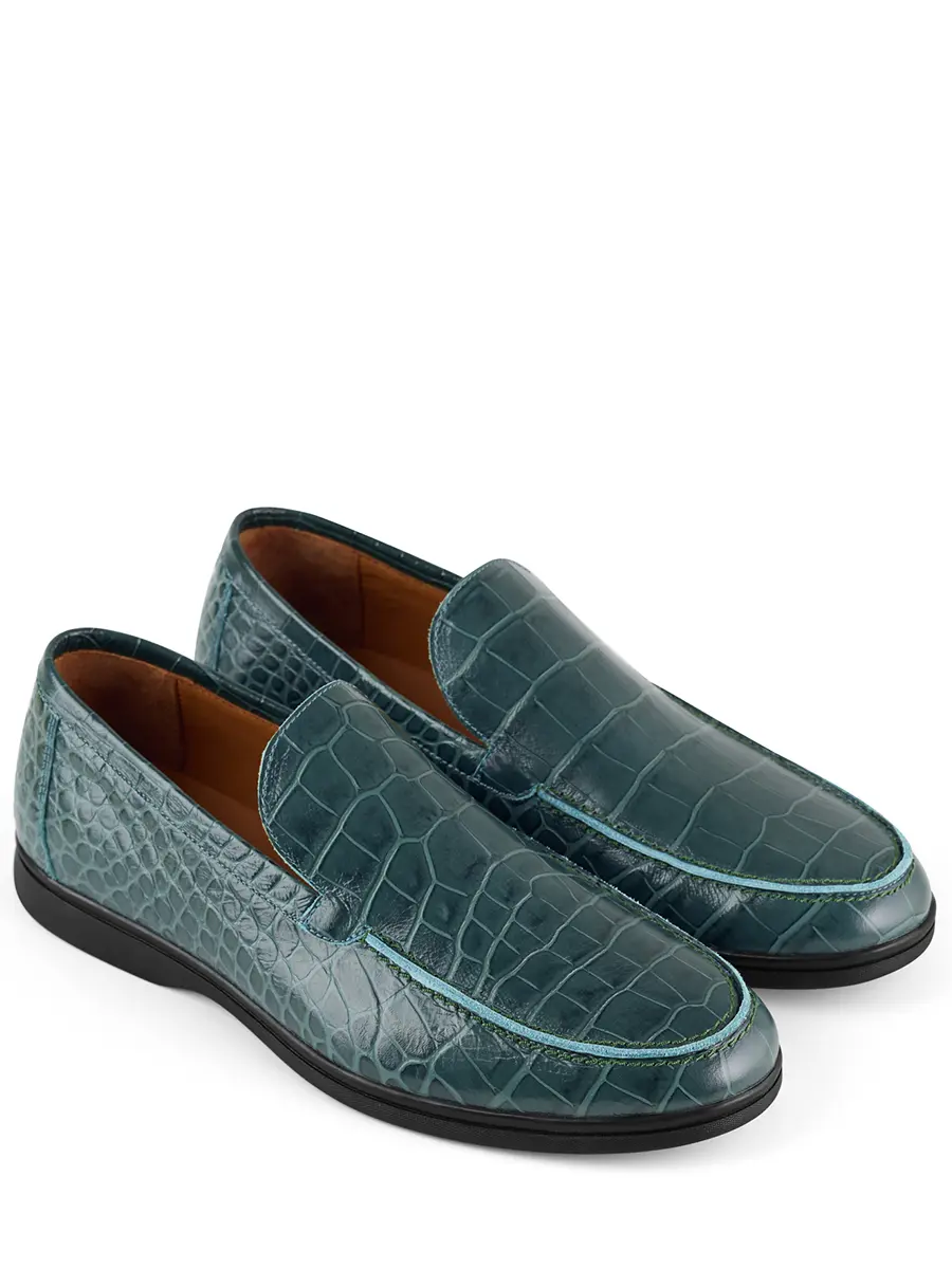 Лоферы кожаные