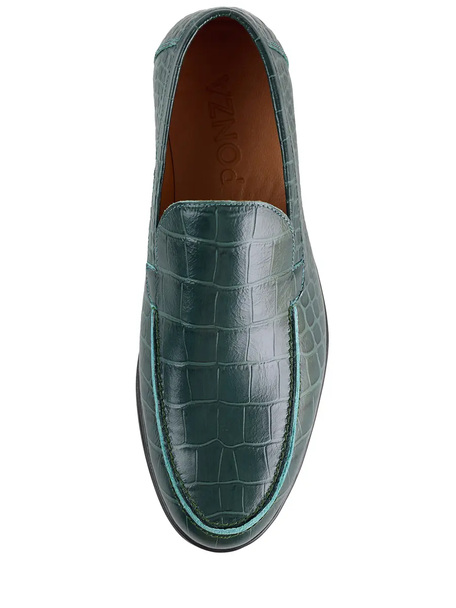 Лоферы кожаные