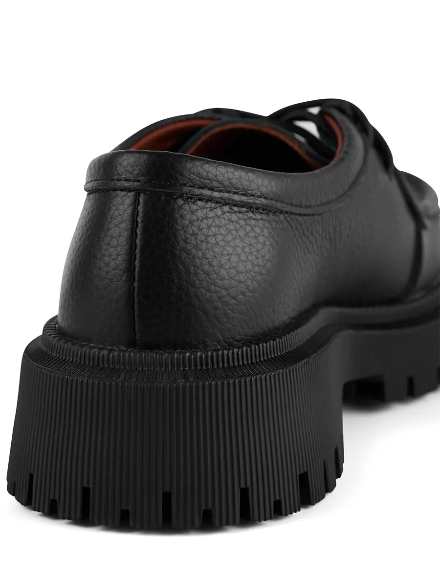 Полуботинки кожаные