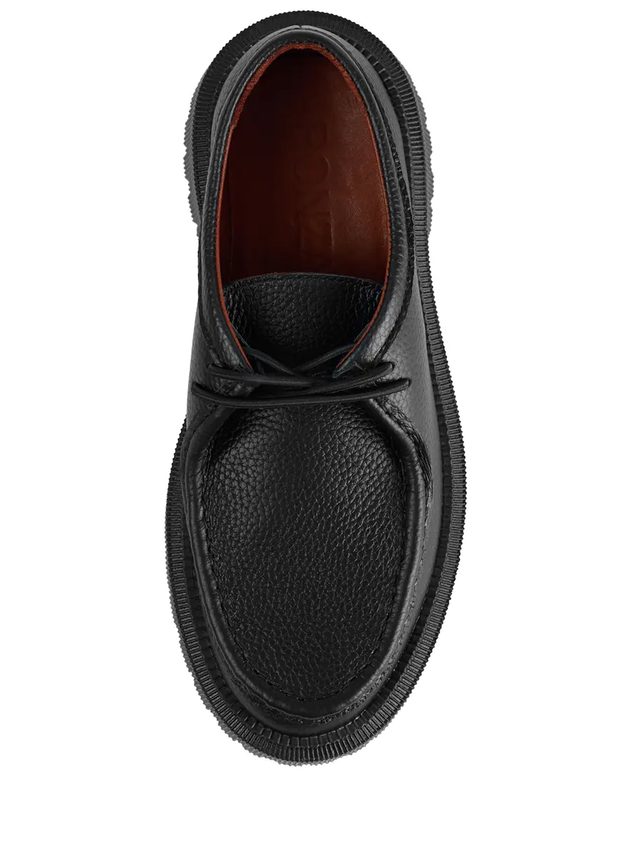 Полуботинки кожаные