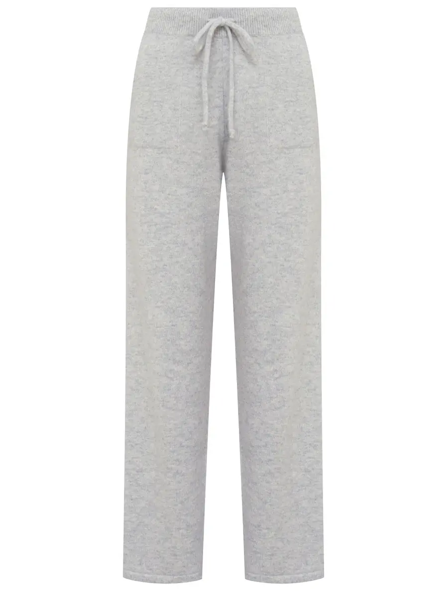 Брюки кашемировые Серебристый Туман