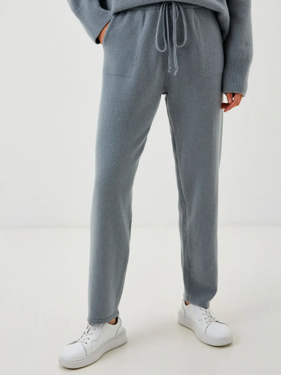 Брюки кашемировые Темный Жемчуг