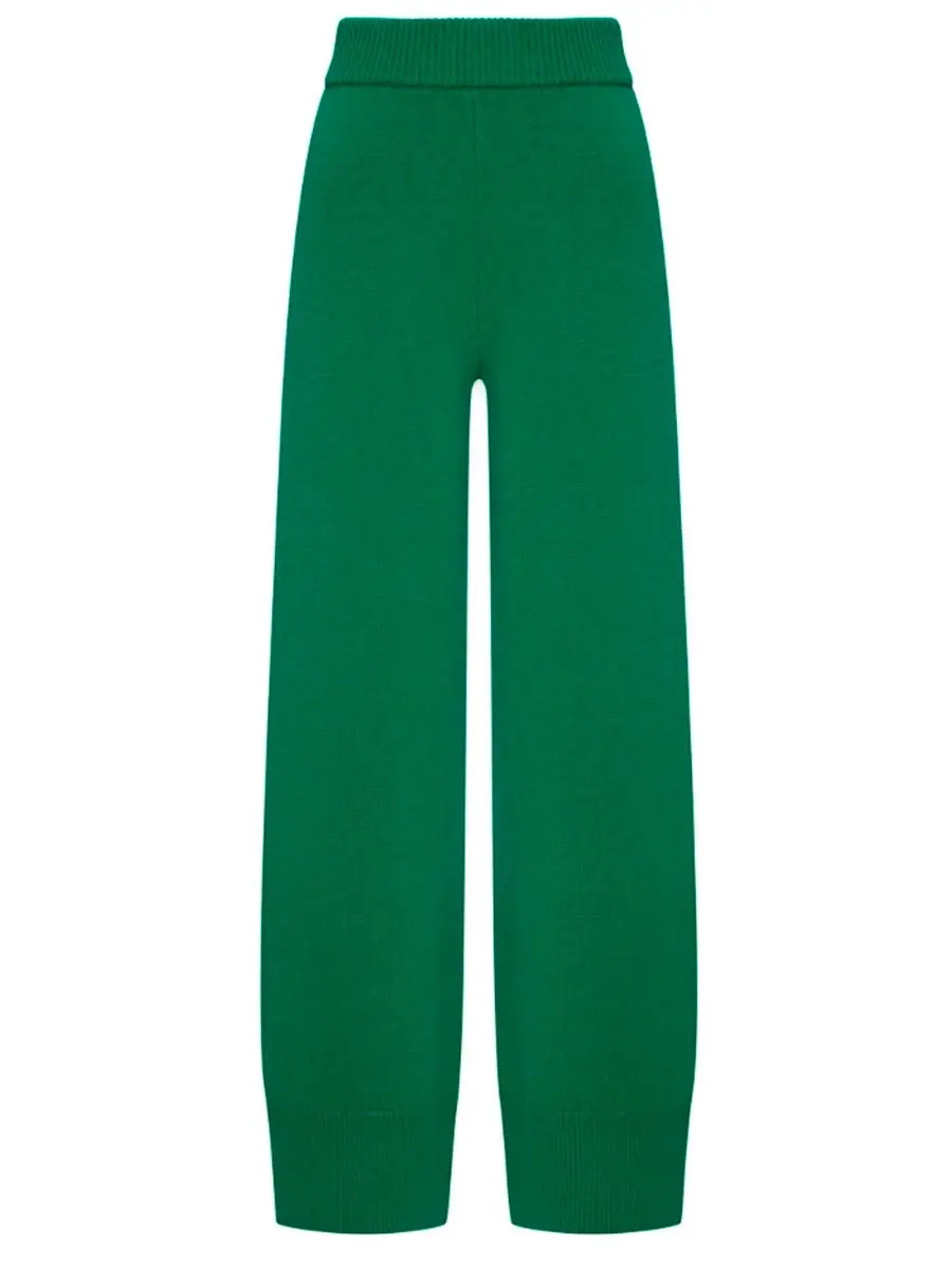 Брюки кашемировые Майская Зелень