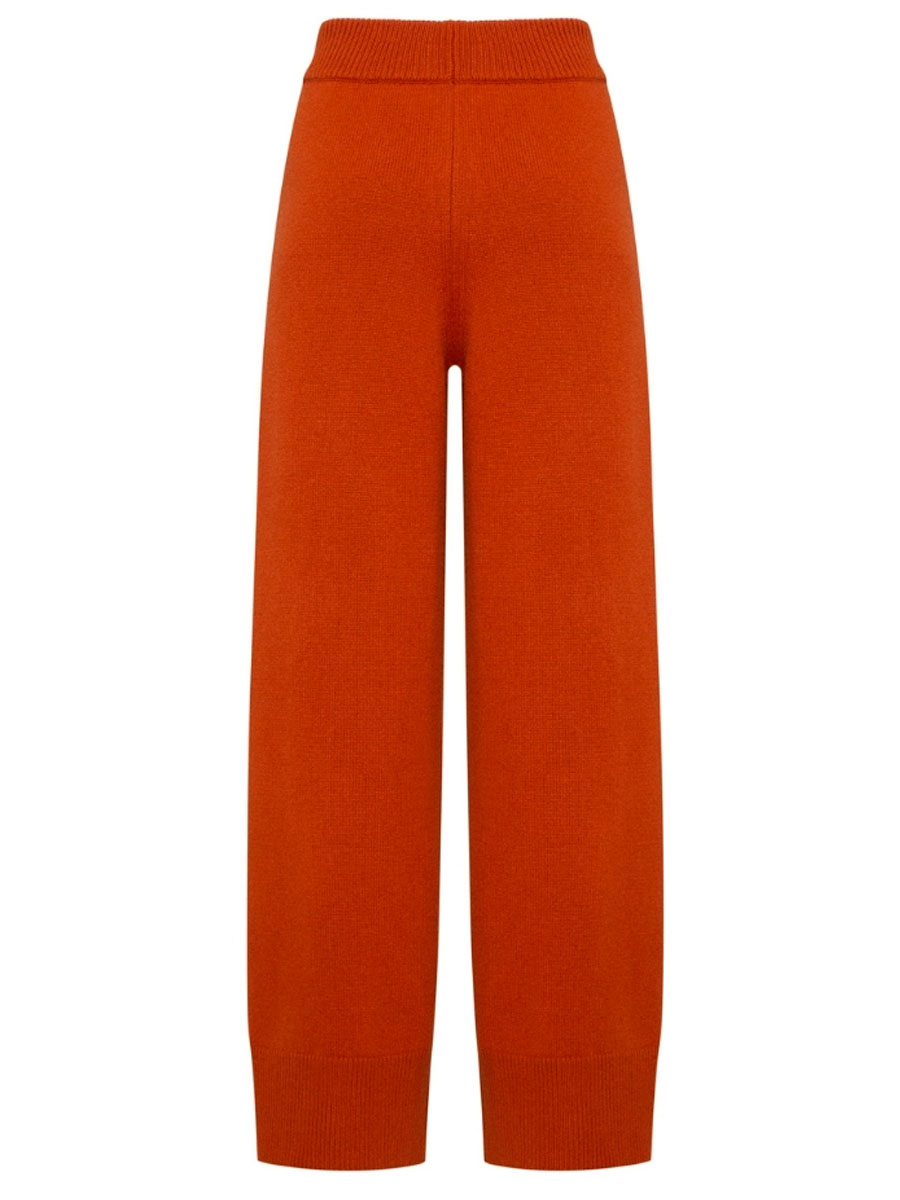 Брюки кашемировые Терракотовый Закат