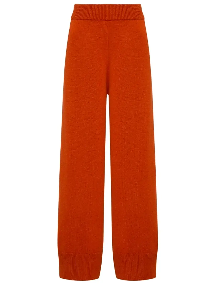 Брюки кашемировые Терракотовый Закат