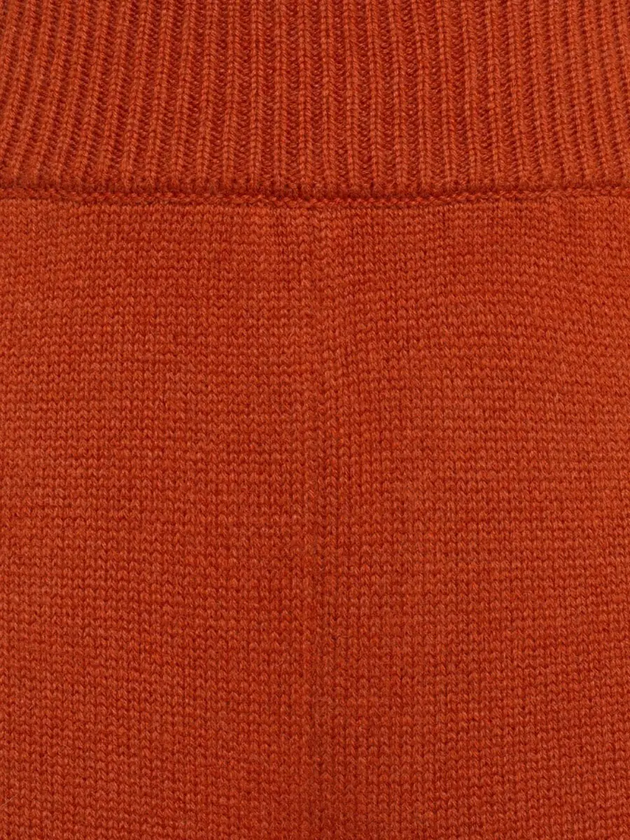 Брюки кашемировые Терракотовый Закат