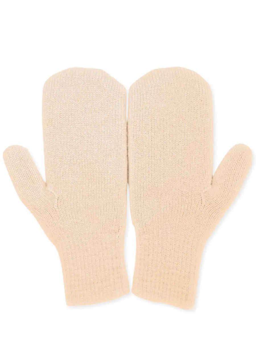 Варежки кашемировые Взбитые Сливки