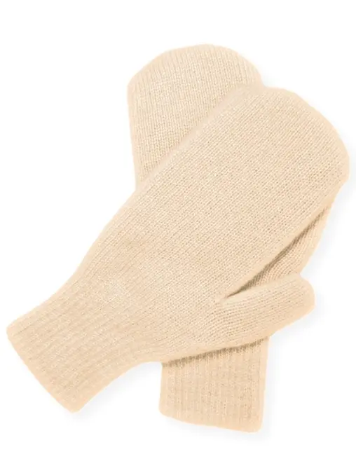 Варежки кашемировые Взбитые Сливки AMUR BY MARUSHIK
