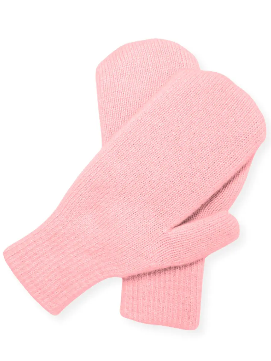 Варежки кашемировые Легкий Румянец