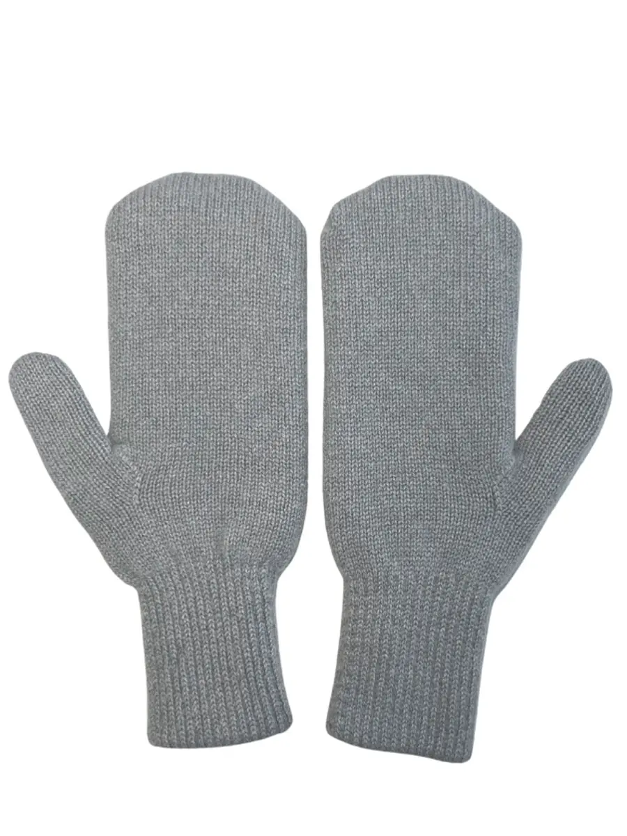 Варежки кашемировые Темный Жемчуг