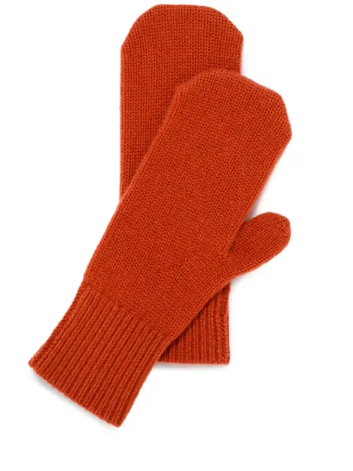 Варежки кашемировые Терракотовый Закат AMUR BY MARUSHIK
