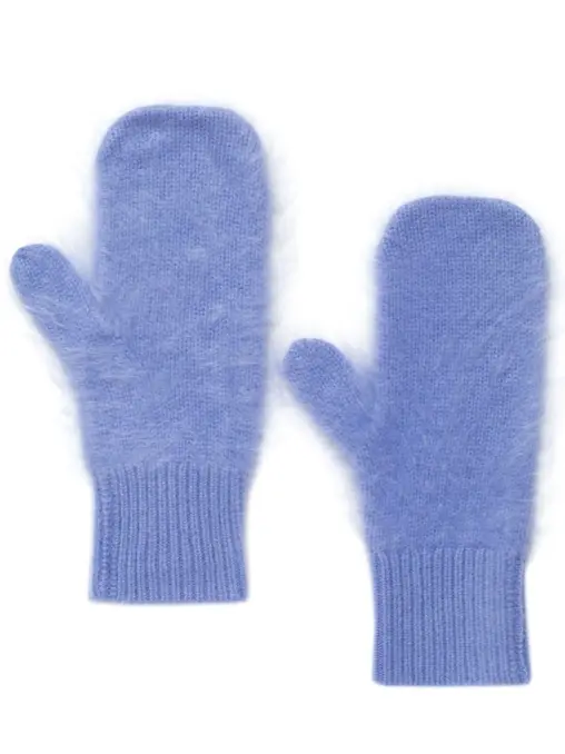Варежки кашемировые Васильковый Иней AMUR BY MARUSHIK