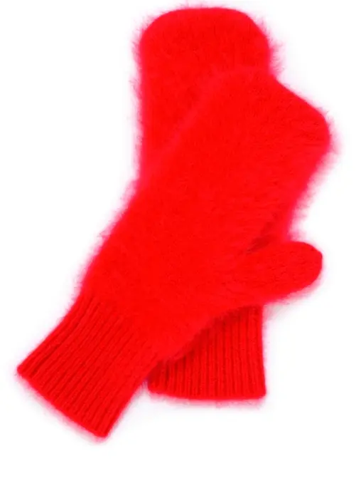 Варежки кашемировые Вишня Барбадоса AMUR BY MARUSHIK