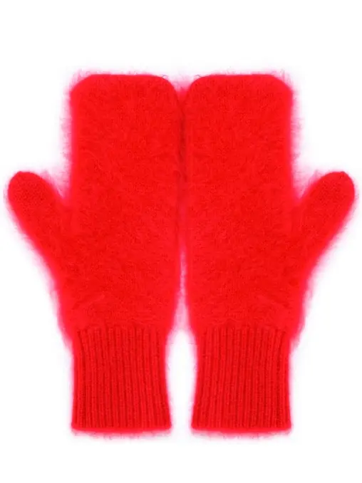 Варежки кашемировые Вишня Барбадоса AMUR BY MARUSHIK