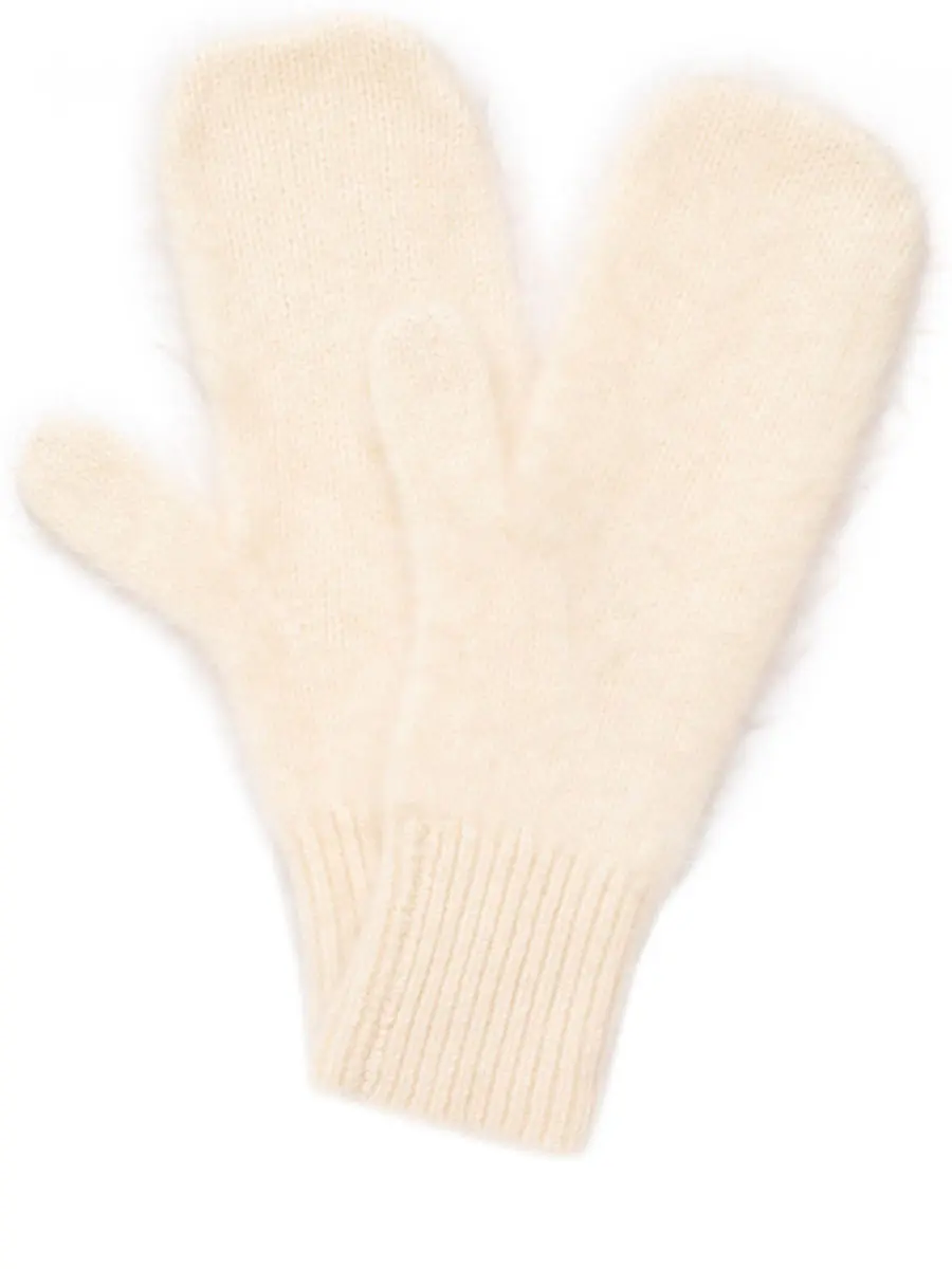 Варежки кашемировые Сливочный Пломбир