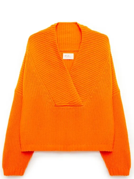 Свитер кашемировый Сочный Абрикос AMUR BY MARUSHIK