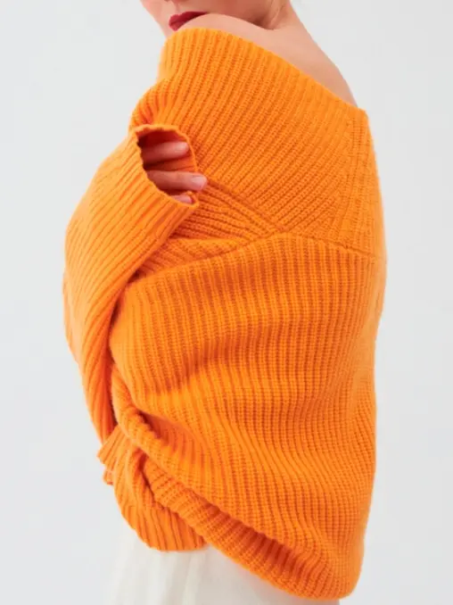 Свитер кашемировый Сочный Абрикос AMUR BY MARUSHIK