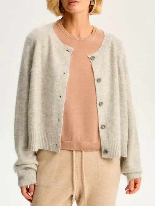 Кардиган кашемировый Серебристый Туман AMUR BY MARUSHIK