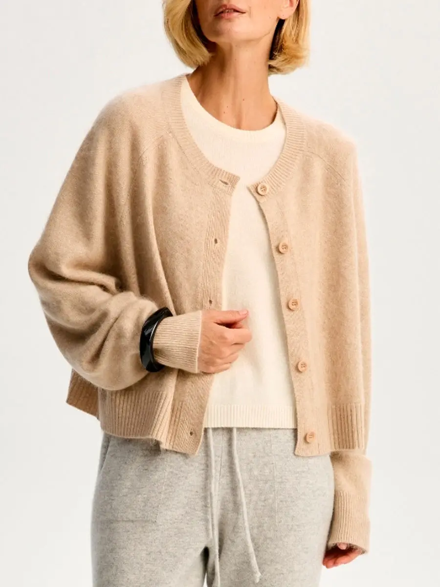 Кардиган кашемировый Утренний Макиато