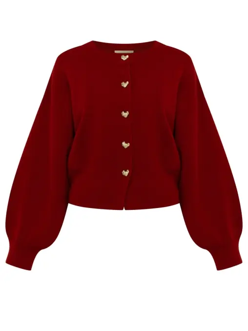 Кардиган шерстяной Пряная Сальса AMUR BY MARUSHIK