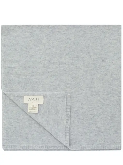 Палантин кашемировый Серебристый Туман AMUR BY MARUSHIK