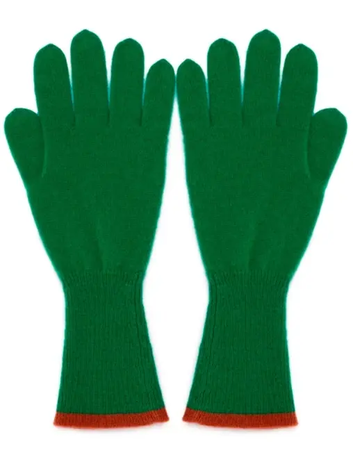 Перчатки кашемировые Майская Зелень AMUR BY MARUSHIK