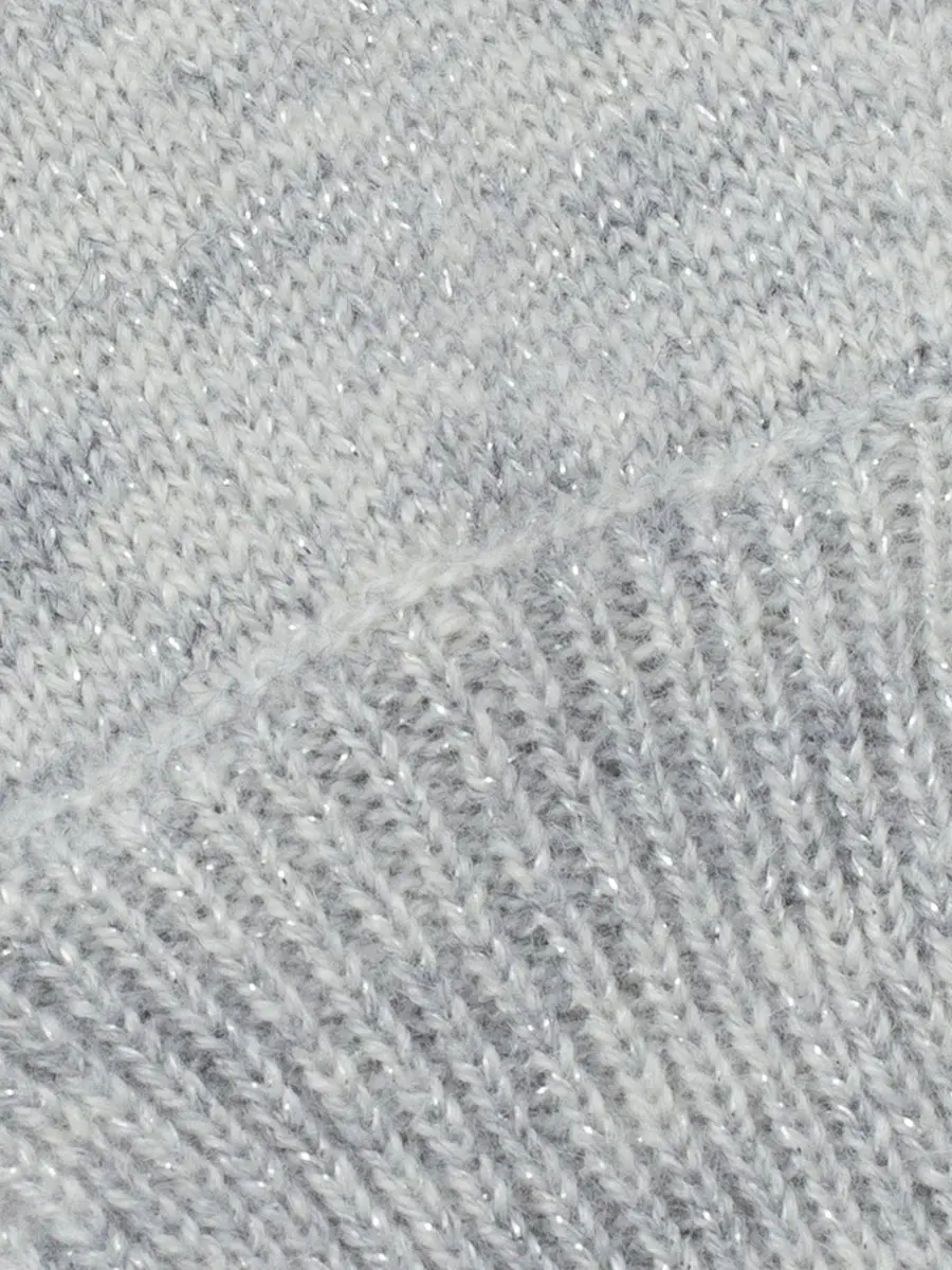 Перчатки кашемировые Серебристый Туман