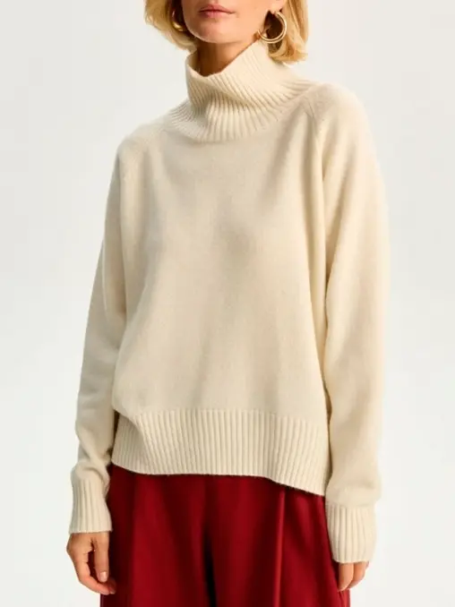 Свитер кашемировый Сливочный Пломбир AMUR BY MARUSHIK