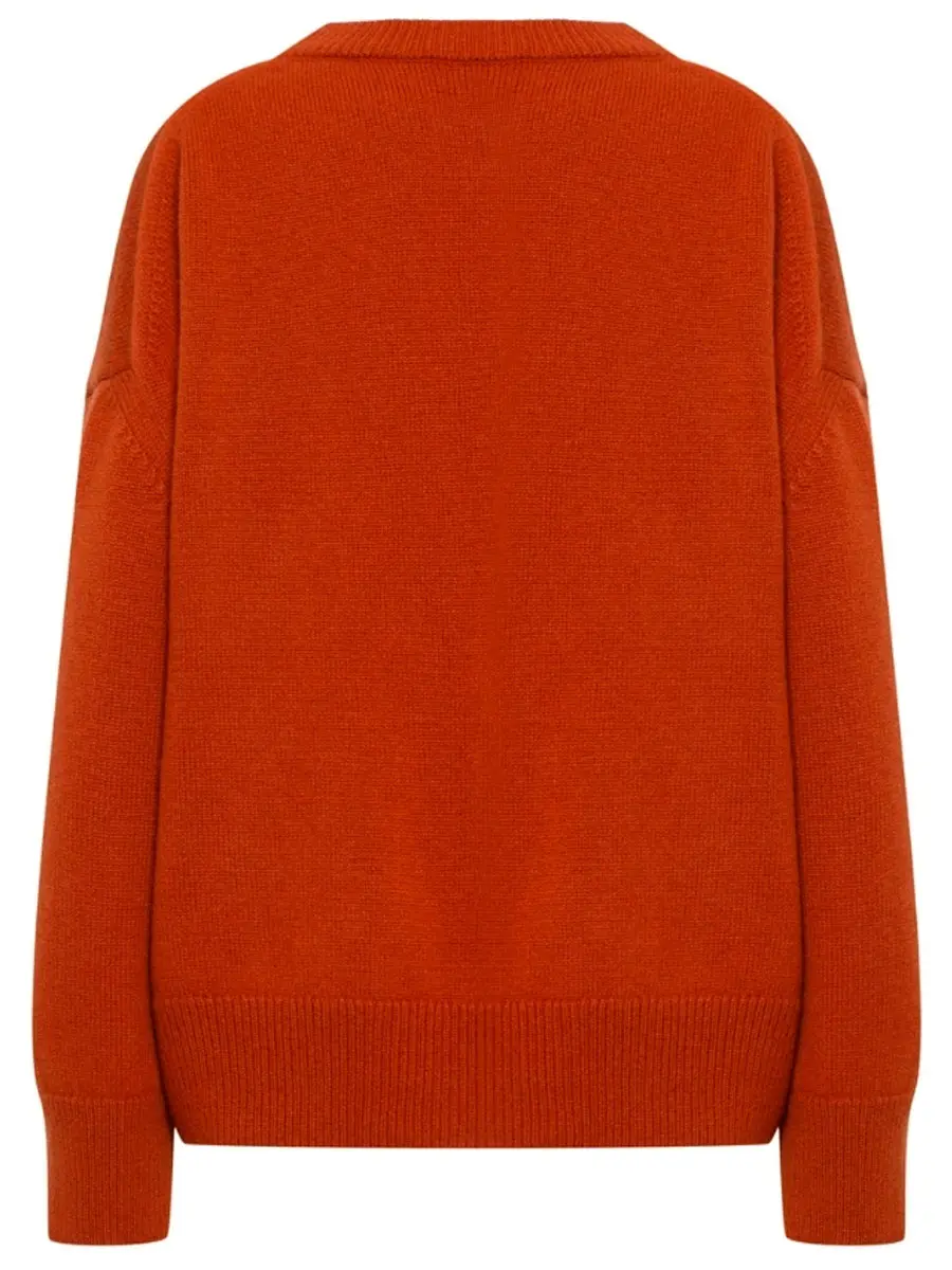Свитер кашемировый Терракотовый Закат