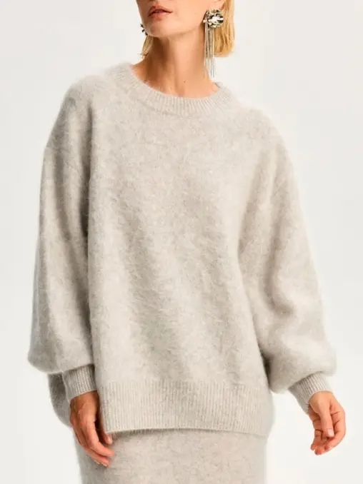 Свитер кашемировый Серебристый Туман AMUR BY MARUSHIK