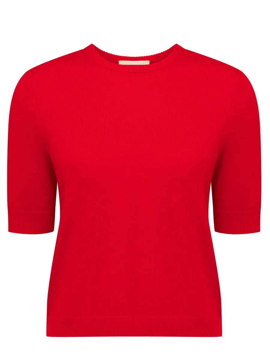 Футболка шерстяная Алая Роскошь