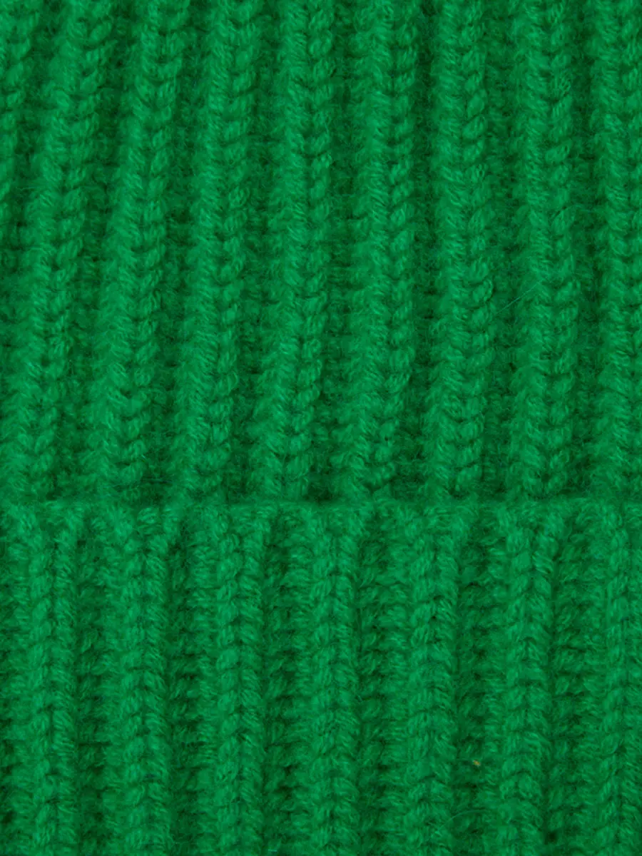 Шапка кашемировая Майская Зелень