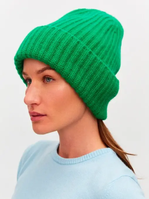 Шапка кашемировая Майская Зелень AMUR BY MARUSHIK