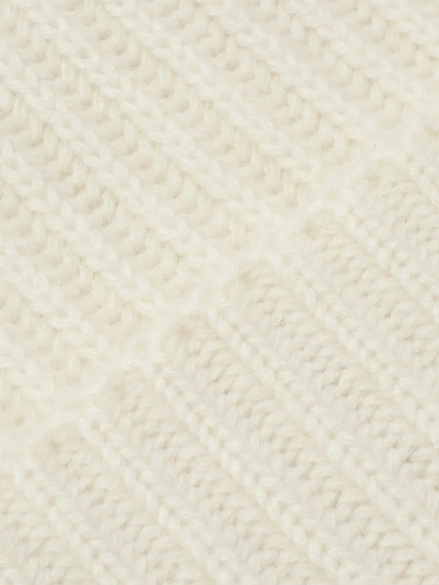 Шапка кашемировая Сливочный Пломбир