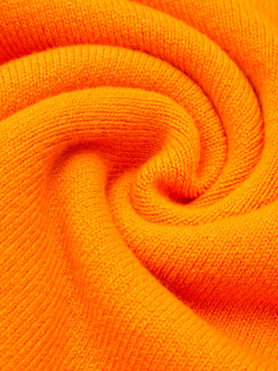 Юбка кашемировая Сочный Абрикос