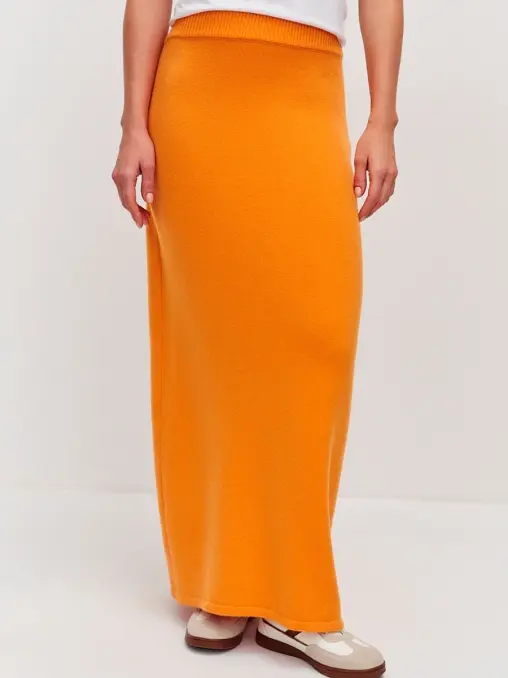 Юбка кашемировая Сочный Абрикос AMUR BY MARUSHIK